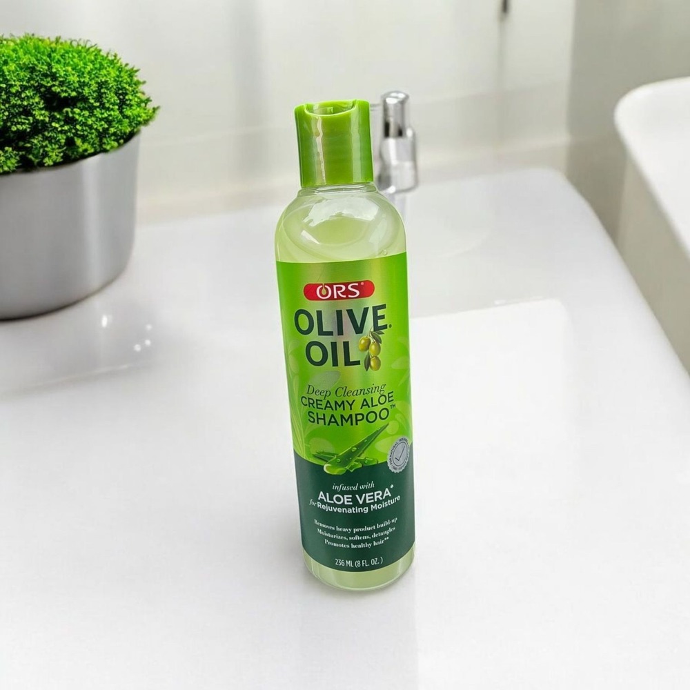 ORS Qty 2 Olive Oil Moisture Restore Creamy Aloe Shampoo 8.5 oz‎ Set Of 2